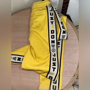 All city joggers size, small yellow worn maybe twice so good condition :)